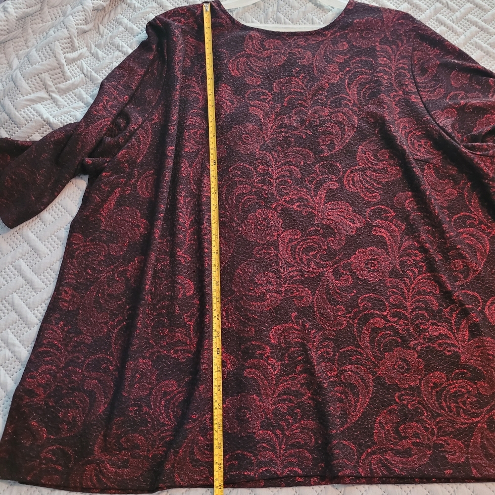 NWOT/ Catherine's Plus Size Holiday Top
